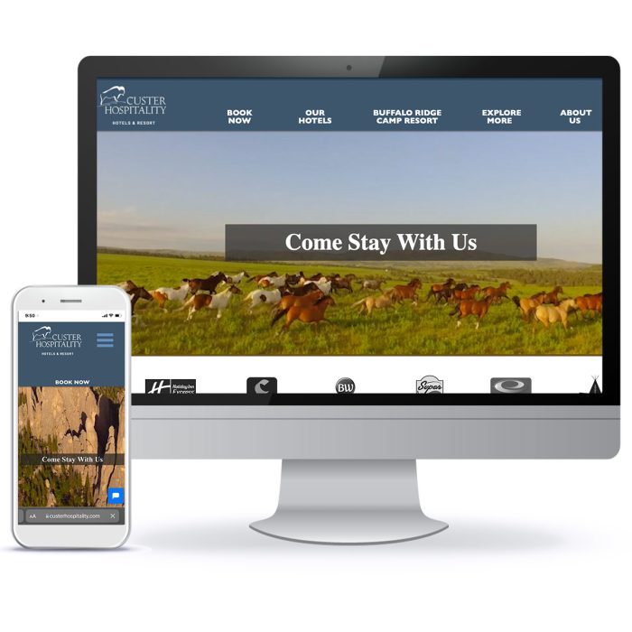 Custer Hospitality Website